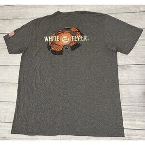 White Flyer Clay Targets Graphic T Shirt Size 2XL? No Tag See Dimensions